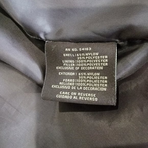 Dockers Men's Black Hooded Lined Winter Jacket Size M - Picture 11 of 14